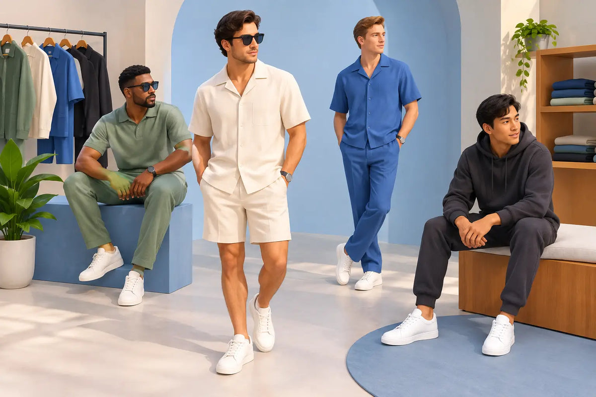 Men's Matching Sets Outfits That Look Put Together