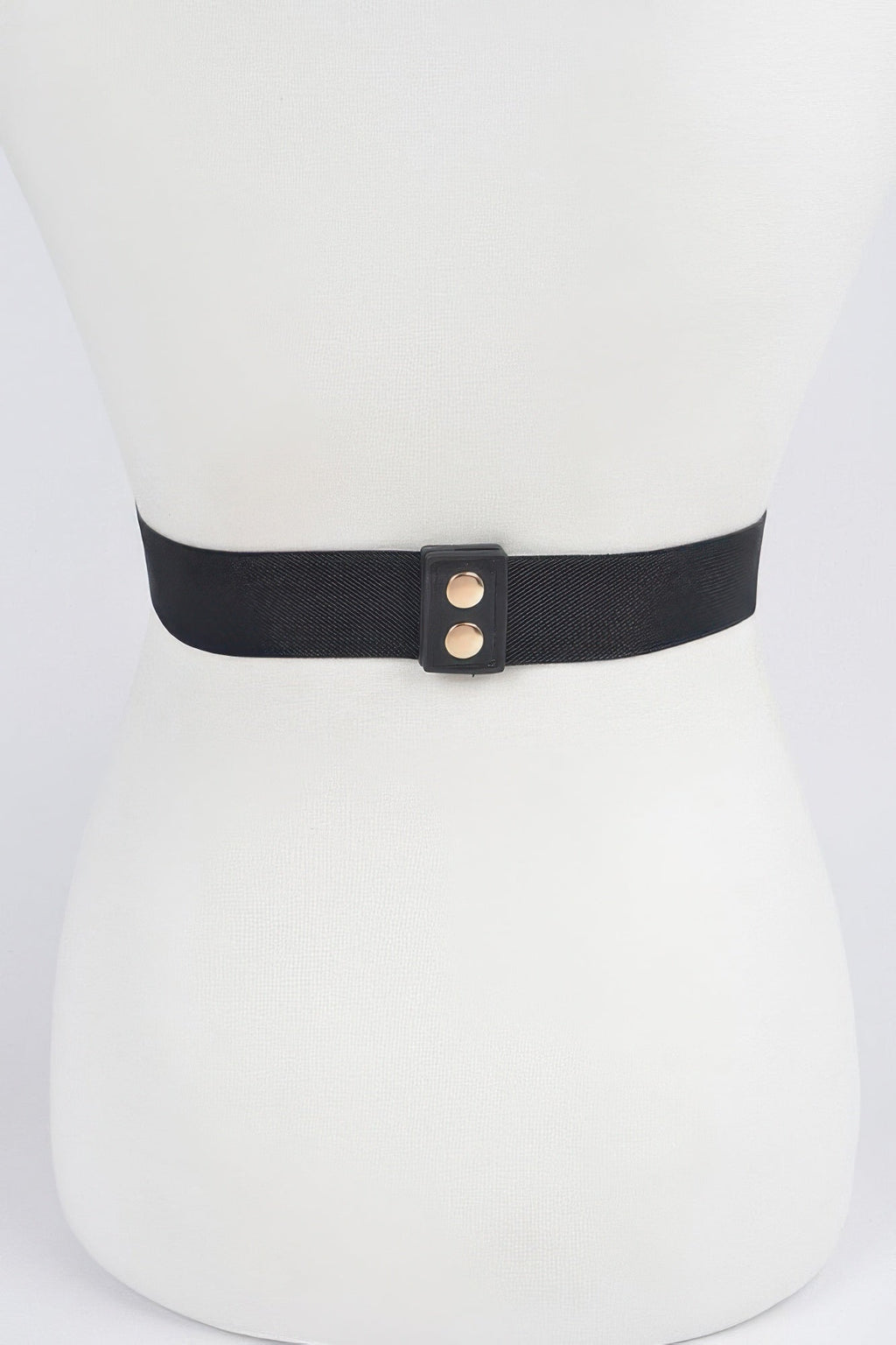 Trendy Metal Buckle Elastic Belt